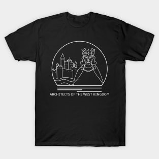 Architects of the West Kingdom Minimalist Line Drawing - Board Game Inspired Graphic - Tabletop Gaming  - BGG T-Shirt